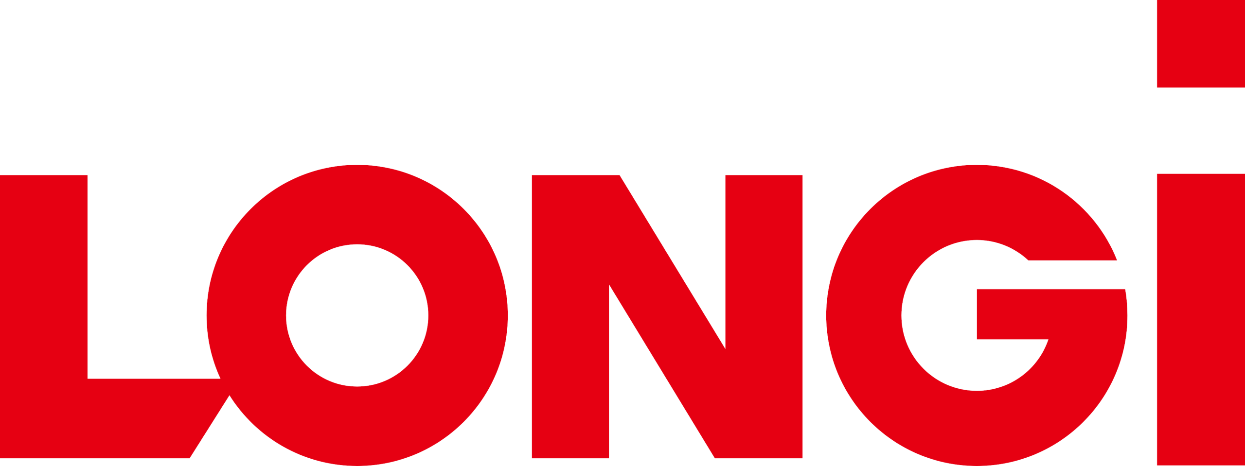لوگوی رسمی شرکت لونجی (LONGi Solar)؛ بزرگترین تولیدکننده پنل‌های خورشیدی مونوکریستال در جهان