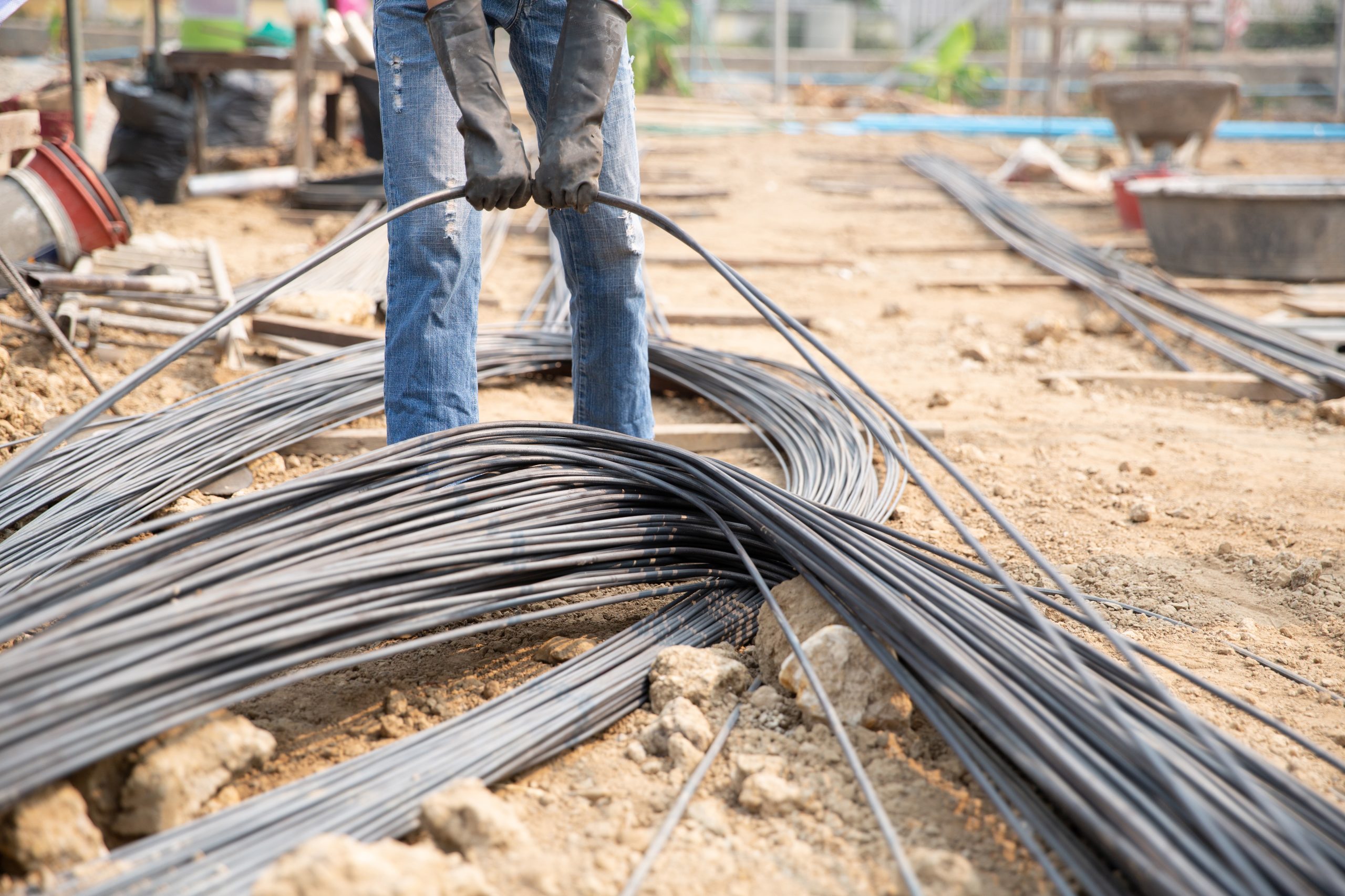 Implementation of the medium-voltage underground network cabling for the Kachouyi underpass project