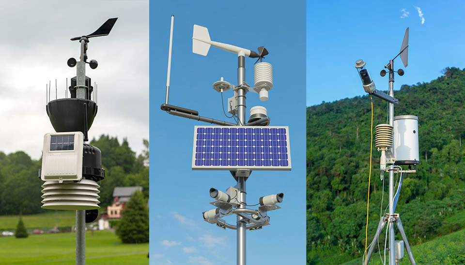 High-performance GPS-based solar tracking weather station for precision alignment of photovoltaic panels.